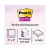 Post-It Pop-up 3 x 3 Note Refill, Miami, 90/Pad, PK6 R330-6SSMIA